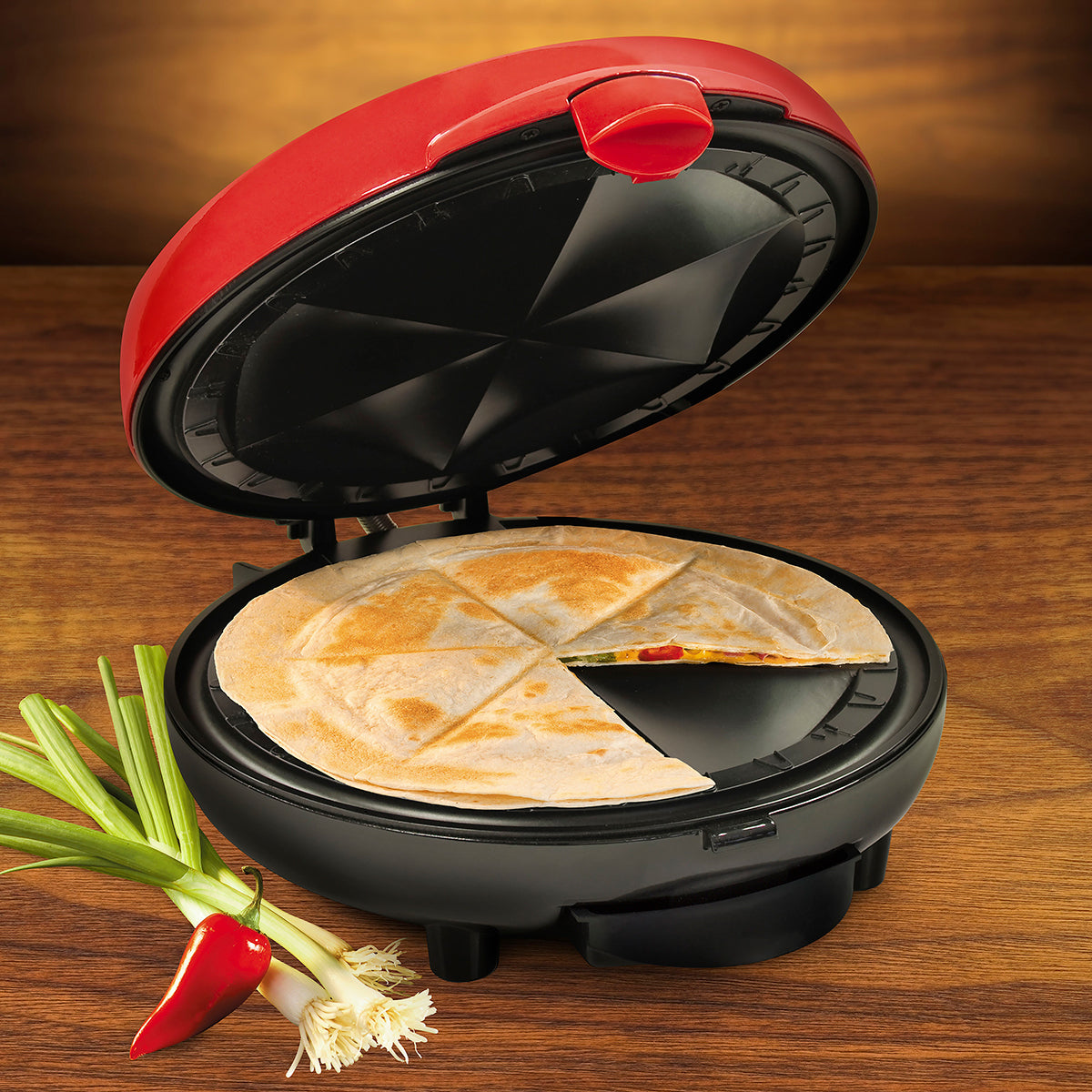 Erweiterbarer Quesadilla-Maker