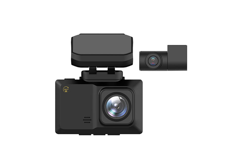 1080P HD-dashcam met dubbele camera