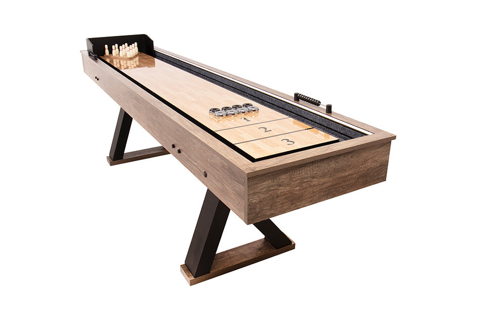 9' beleuchtetes LED-Shuffleboard