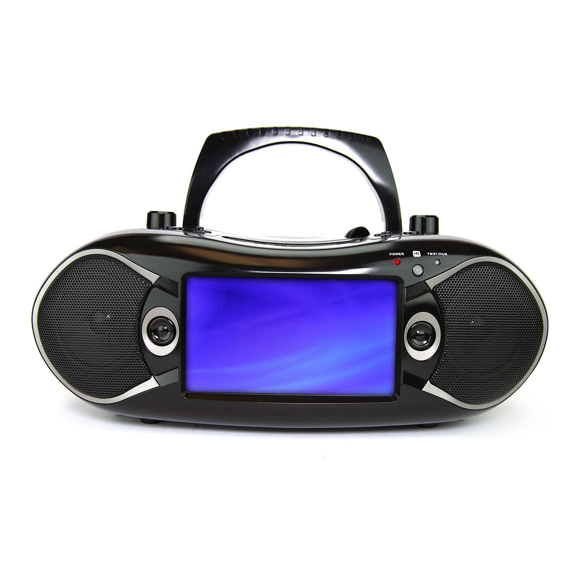 7'' Bluetooth-DVD-Boombox und Fernseher mit AM/FM-Radio