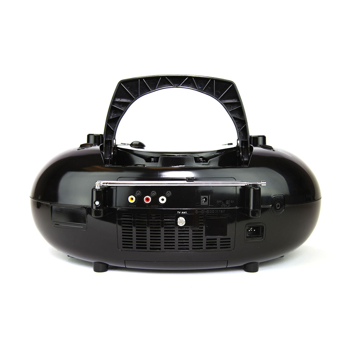 7'' Bluetooth-DVD-Boombox und Fernseher mit AM/FM-Radio