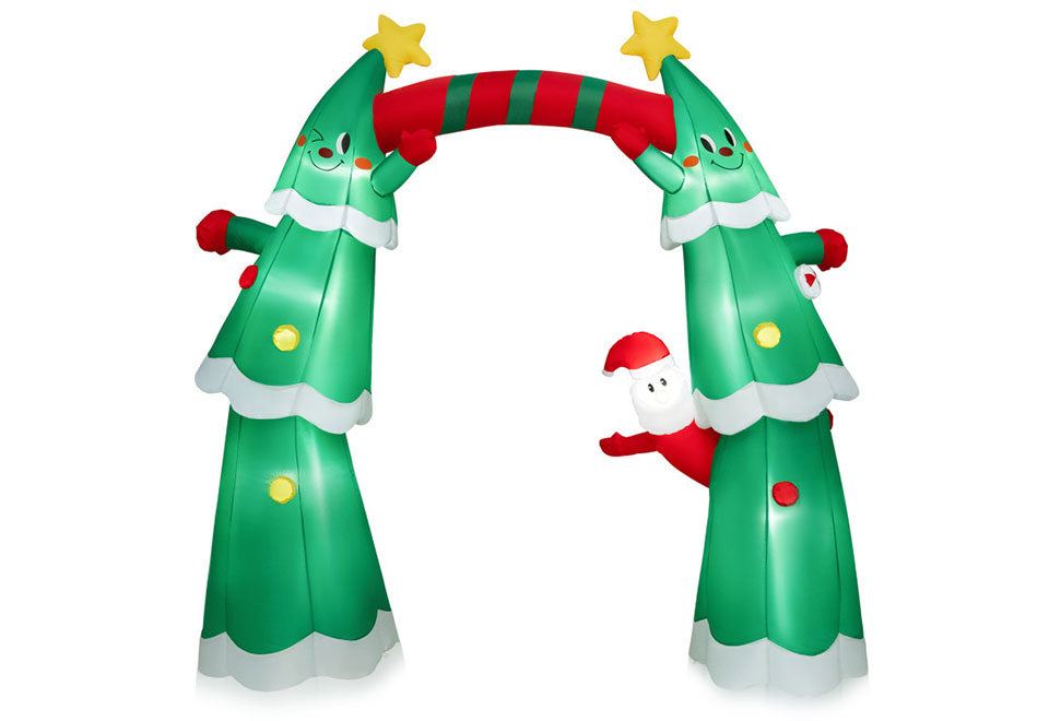 11-Ft. Inflatable Christmas Tree Archway
