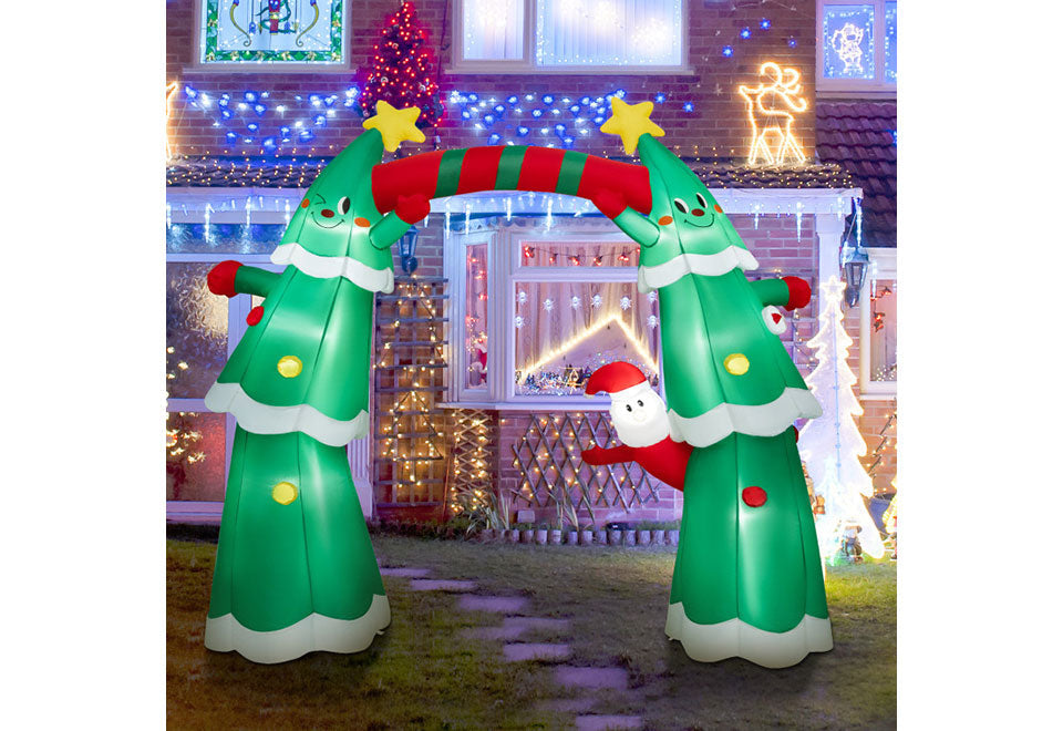 11-Ft. Inflatable Christmas Tree Archway