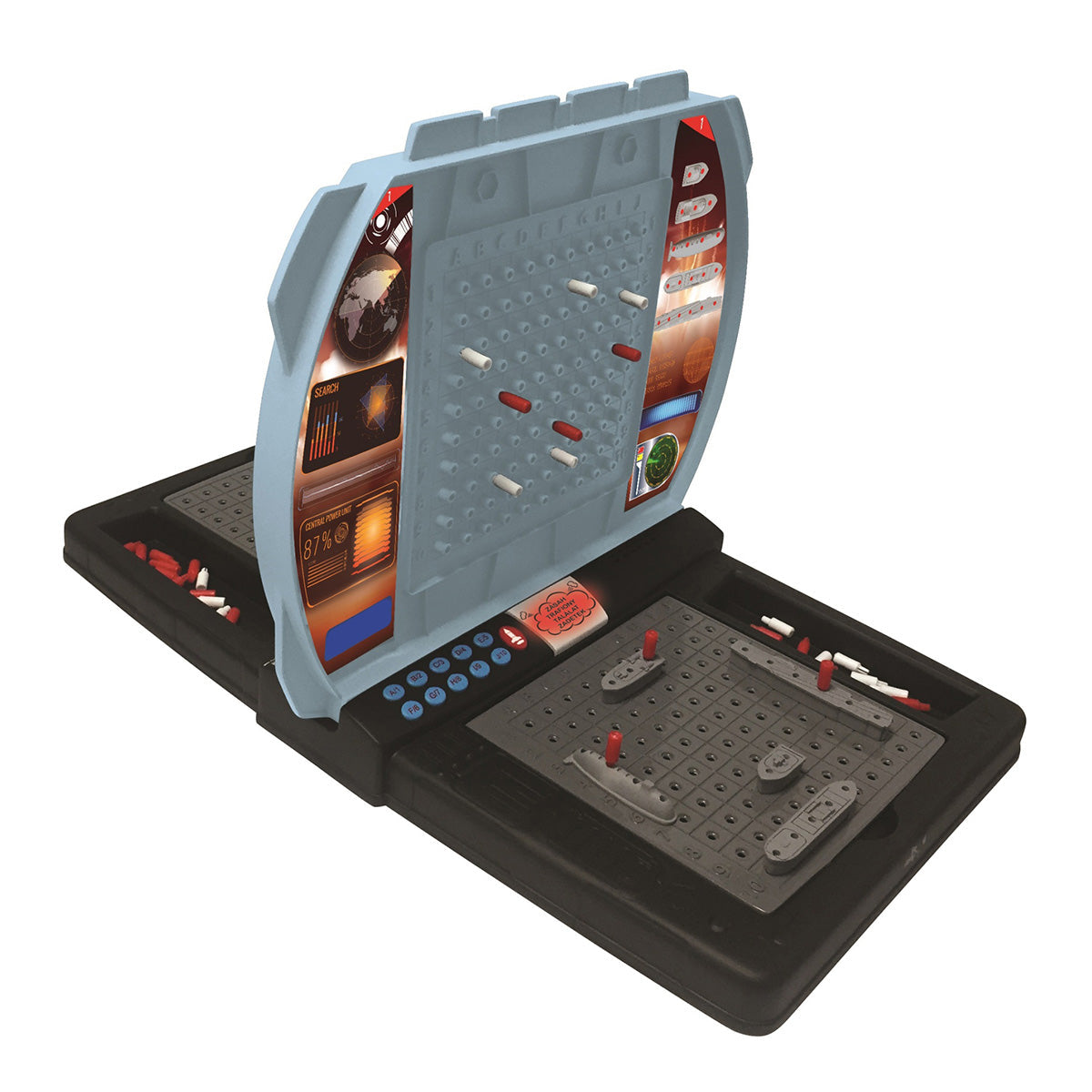Elektronisches sprechendes Schiffeversenken-Brettspiel
