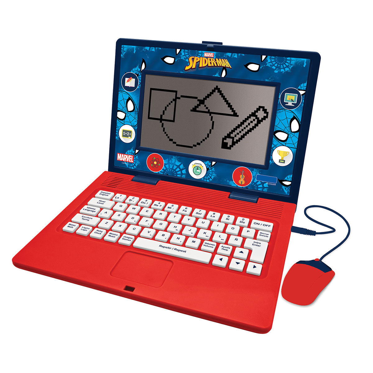 Spider-Man zweisprachiger, sprechender Lerncomputer