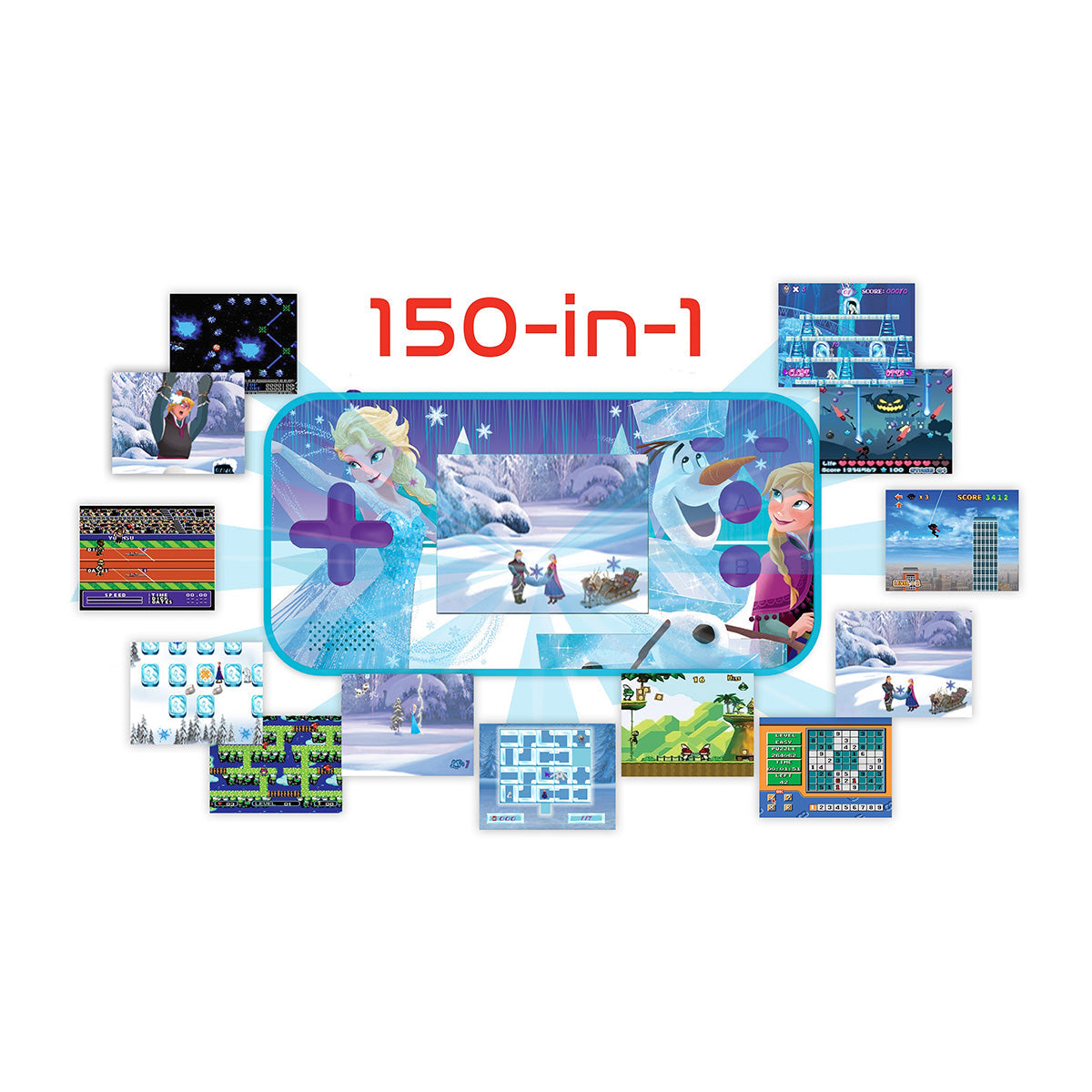 Disney Die Eiskönigin Pocket Cyber Arcade mit 150 Spielen