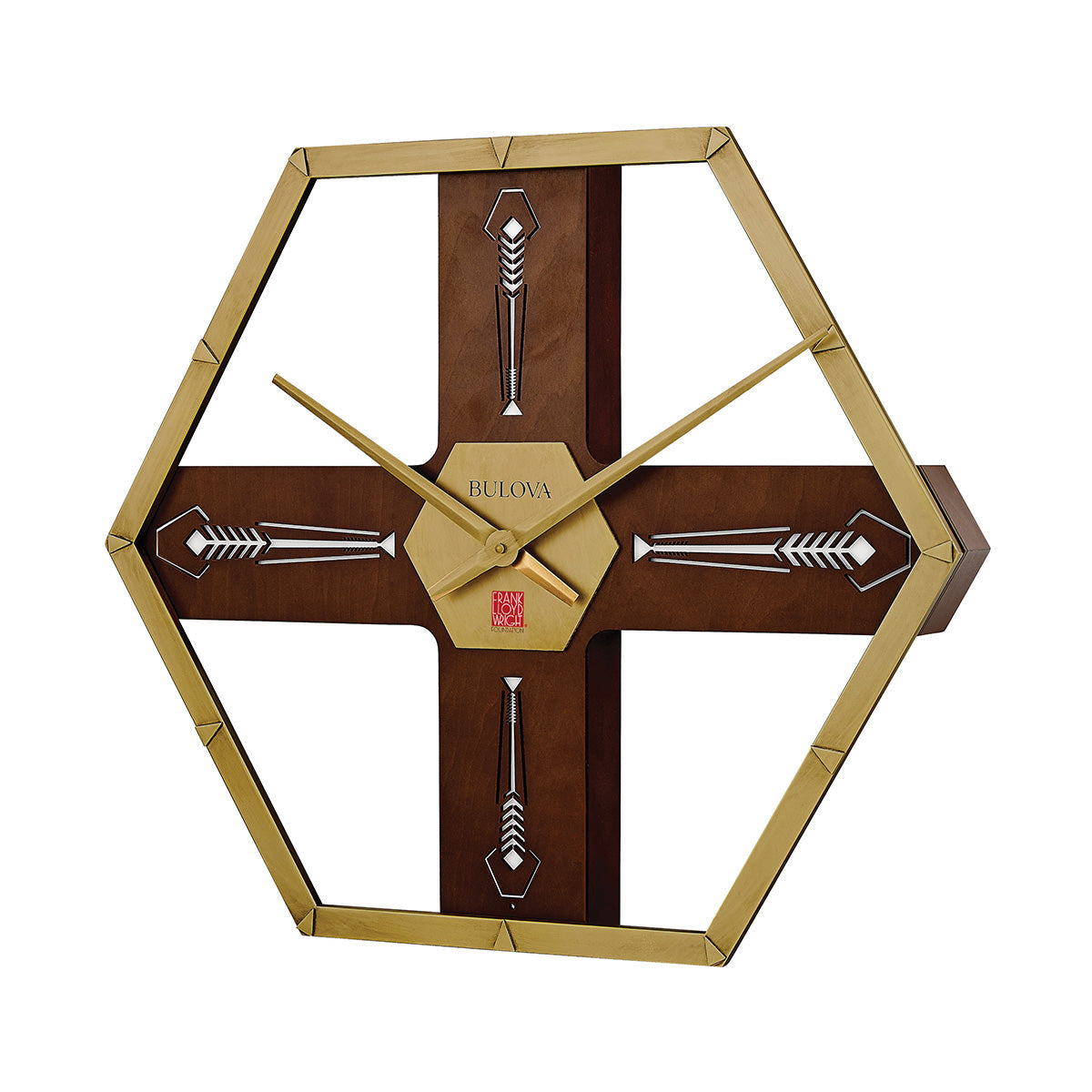 Reloj de pared Bulova Imperial Frank Lloyd Wright