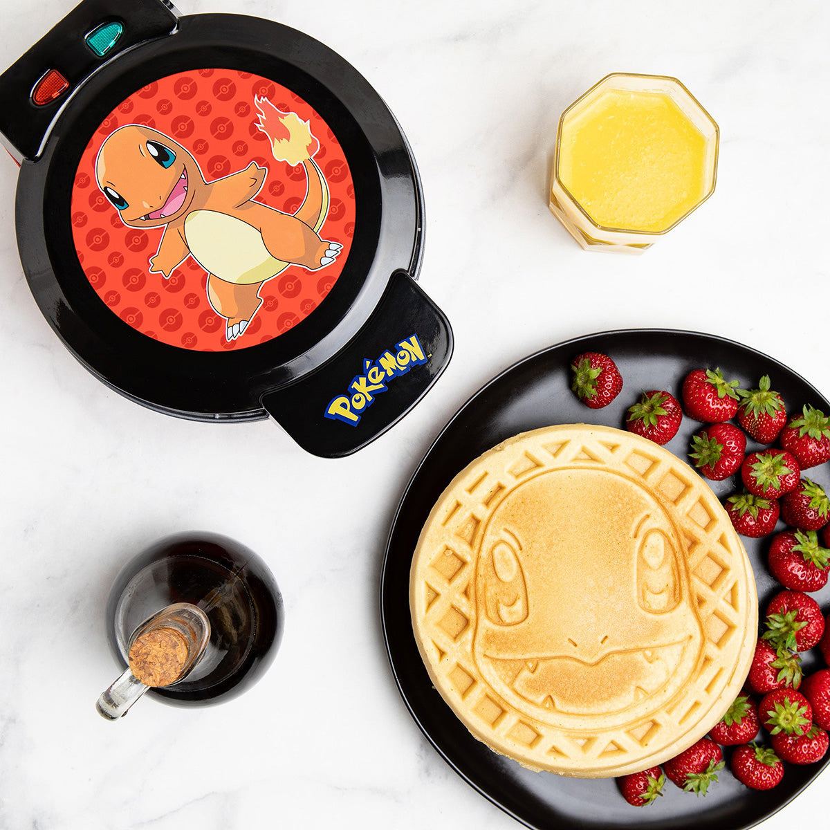 Wafflera redonda de Pokémon Charmander