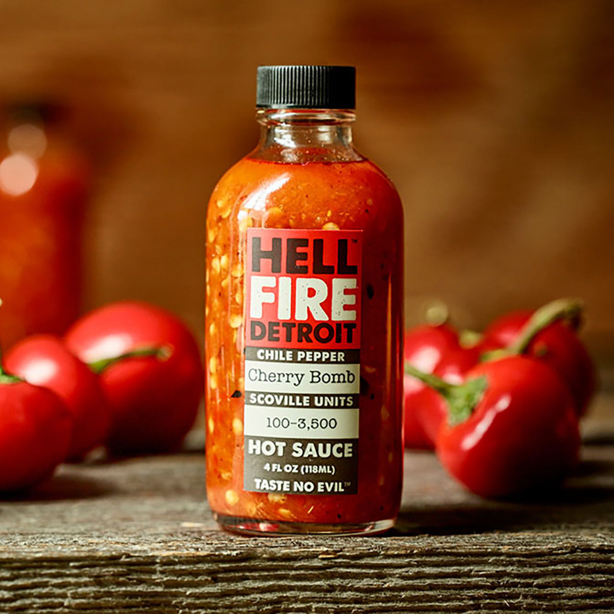 Set de regalo de salsa picante original de Hell Fire Detroit