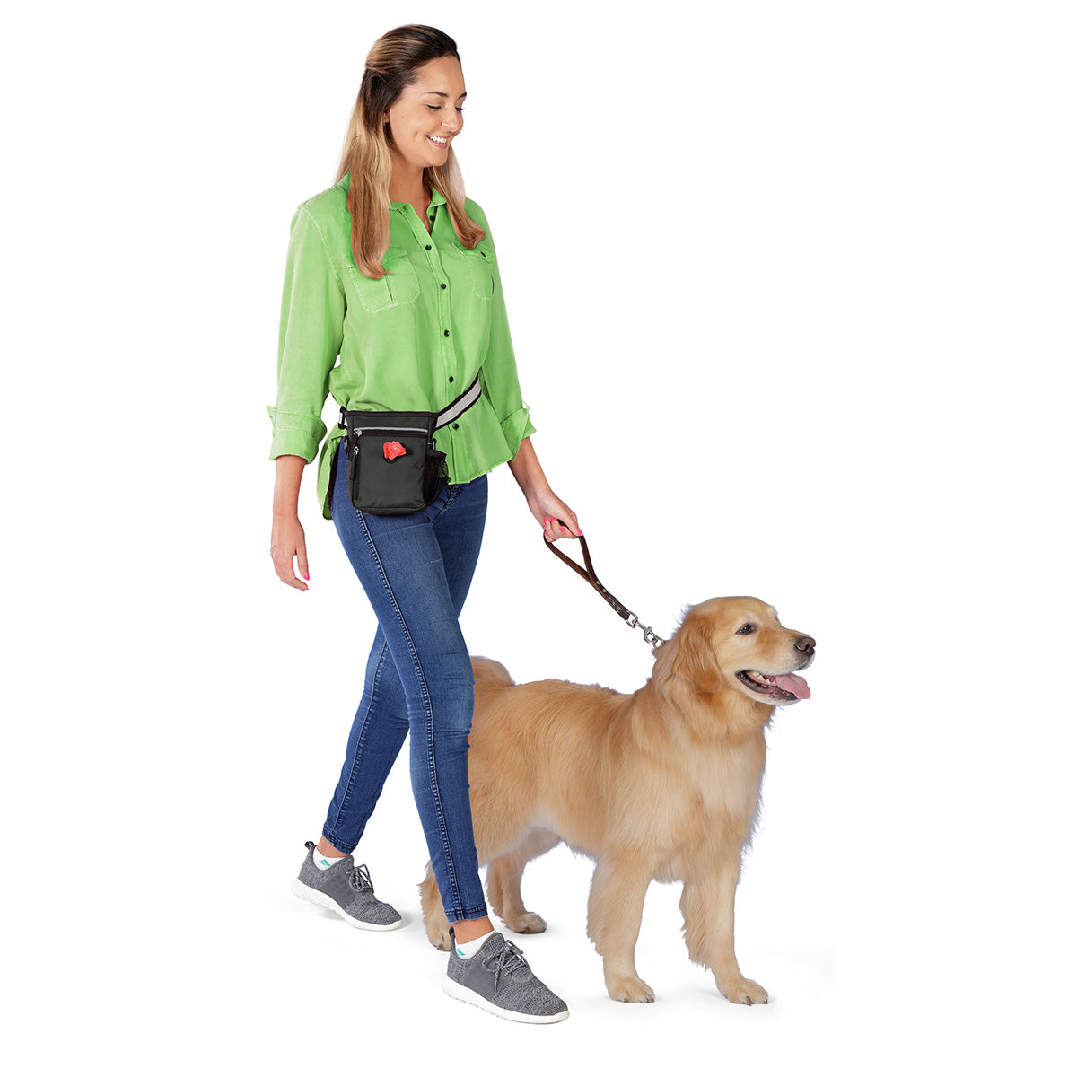 Bolso para pasear al perro de día o de noche