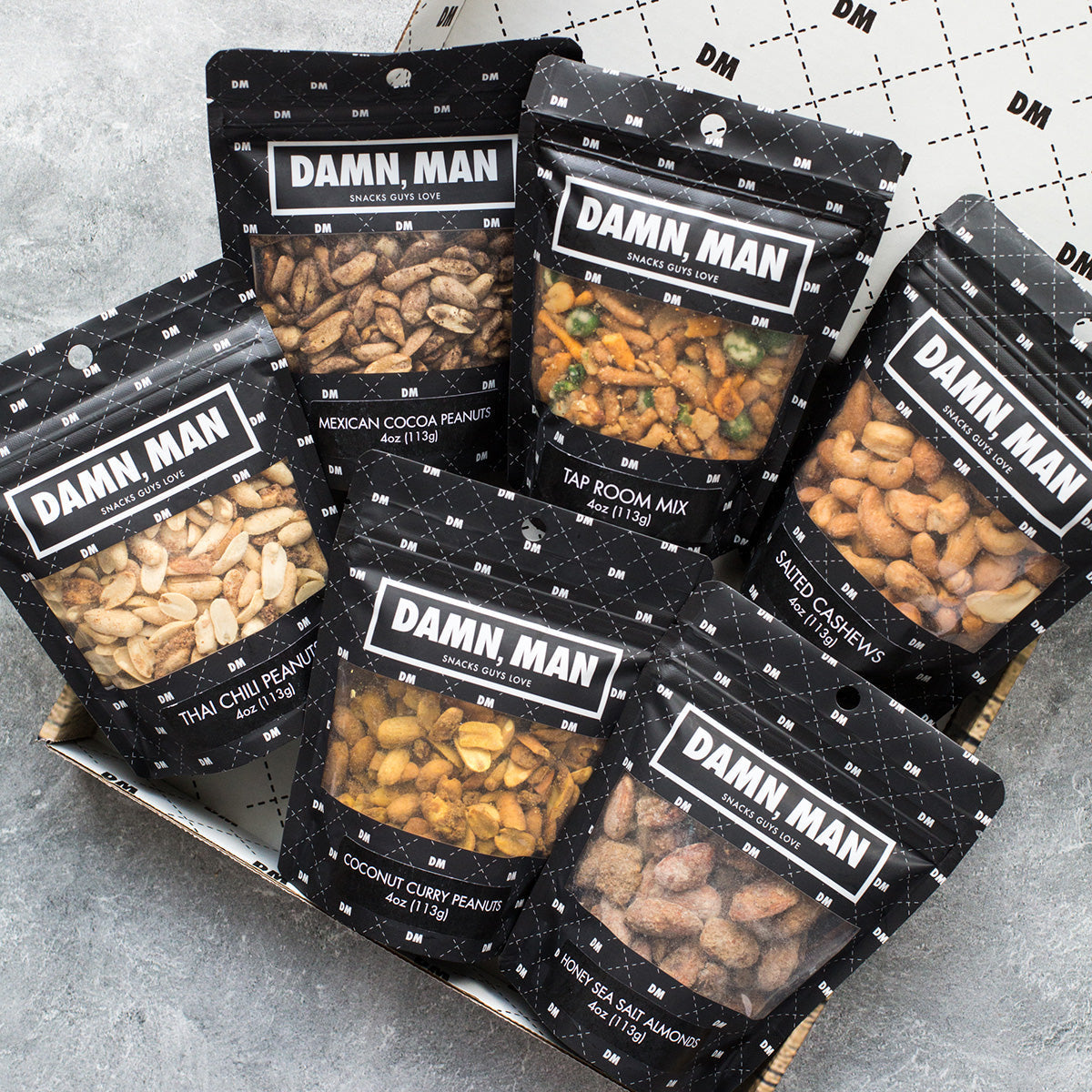 Maldita sea, Caja de Frutos Secos Gourmet "Man Manly"