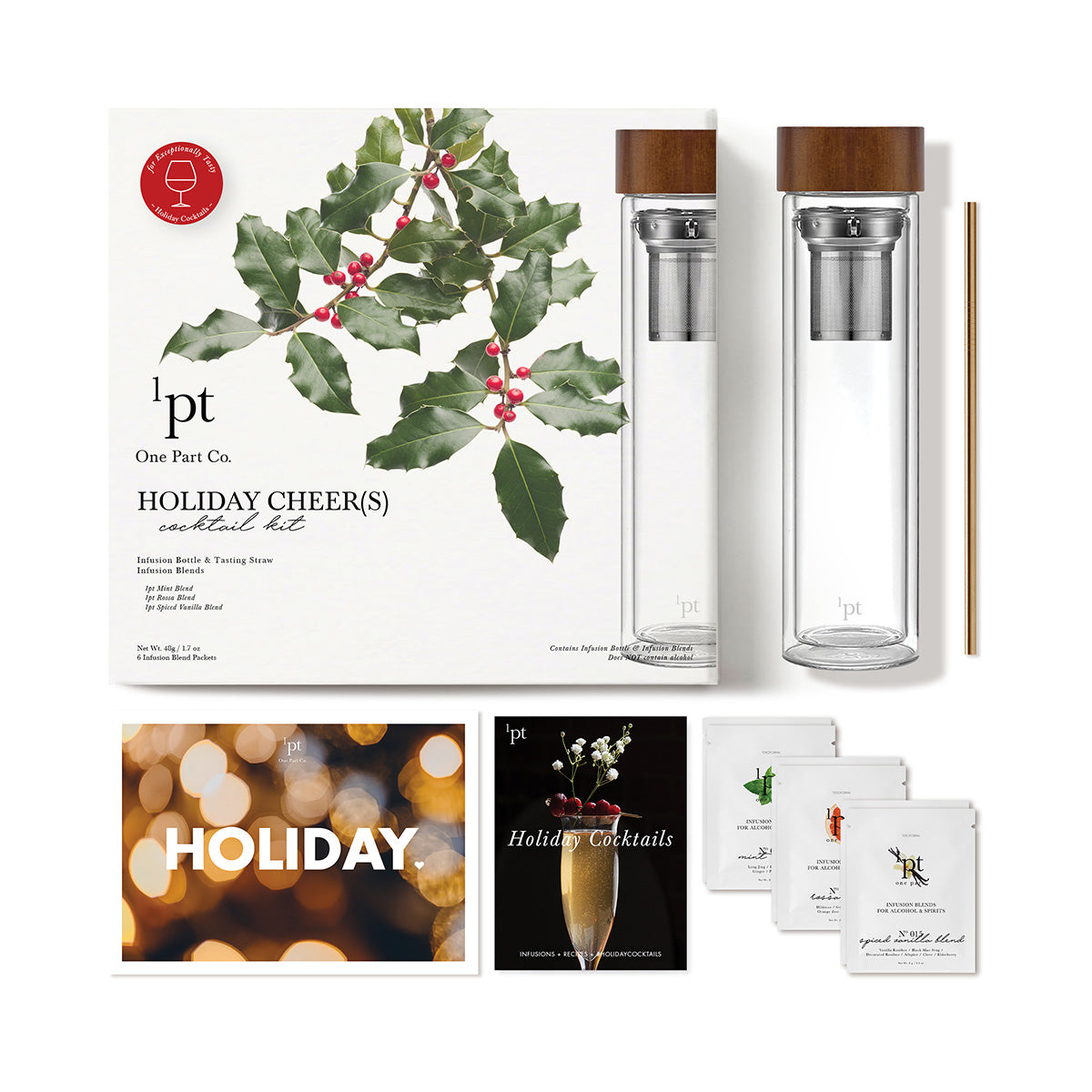 Kit de cóctel infusionado Festive Cheers