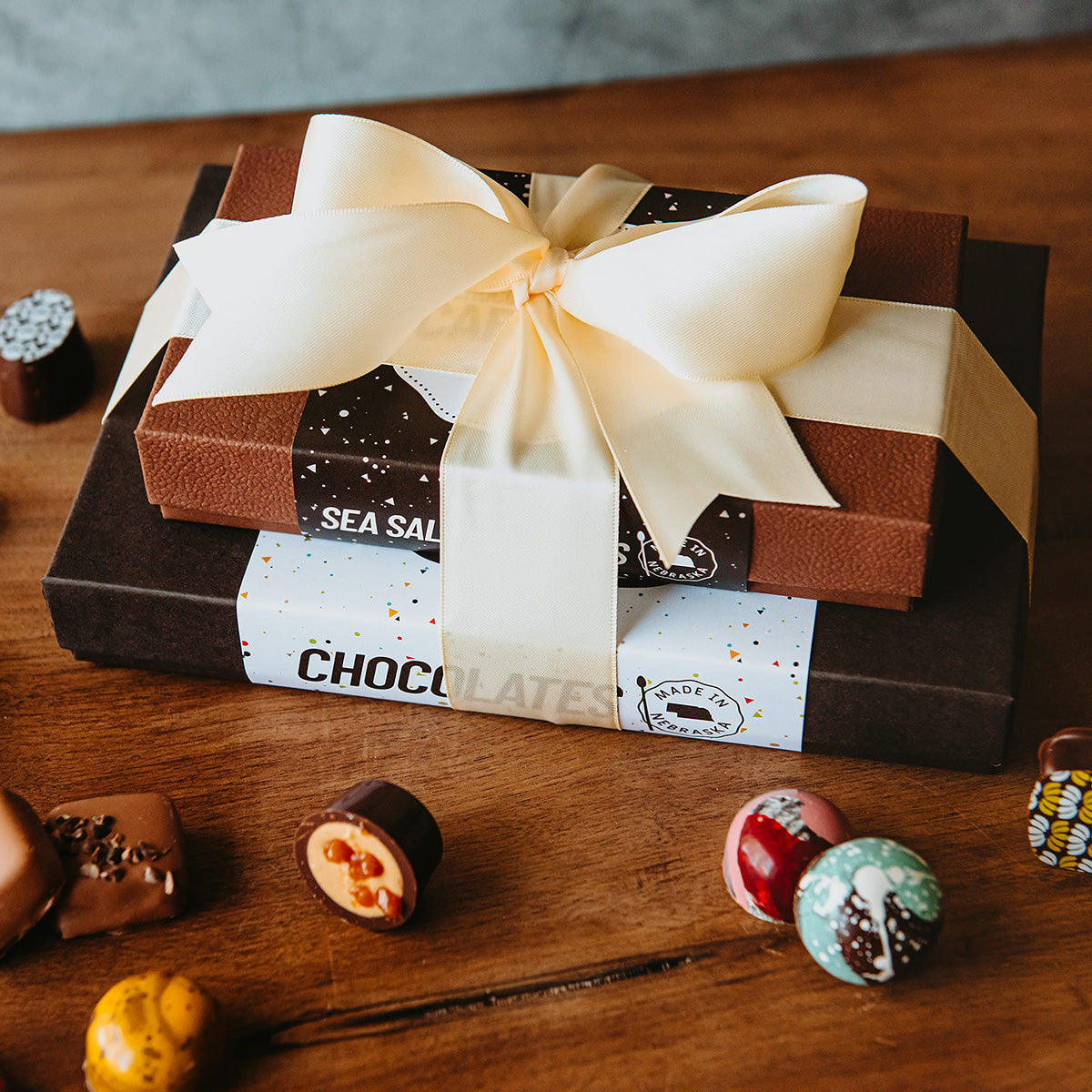 Torre de chocolates y caramelos The Chocolate Season