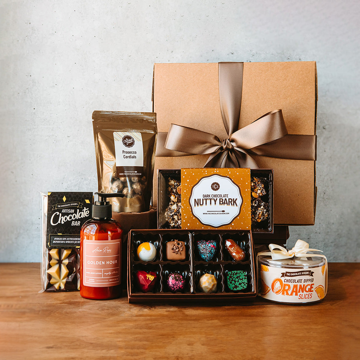 Caja de regalo Boujee de The Chocolate Season