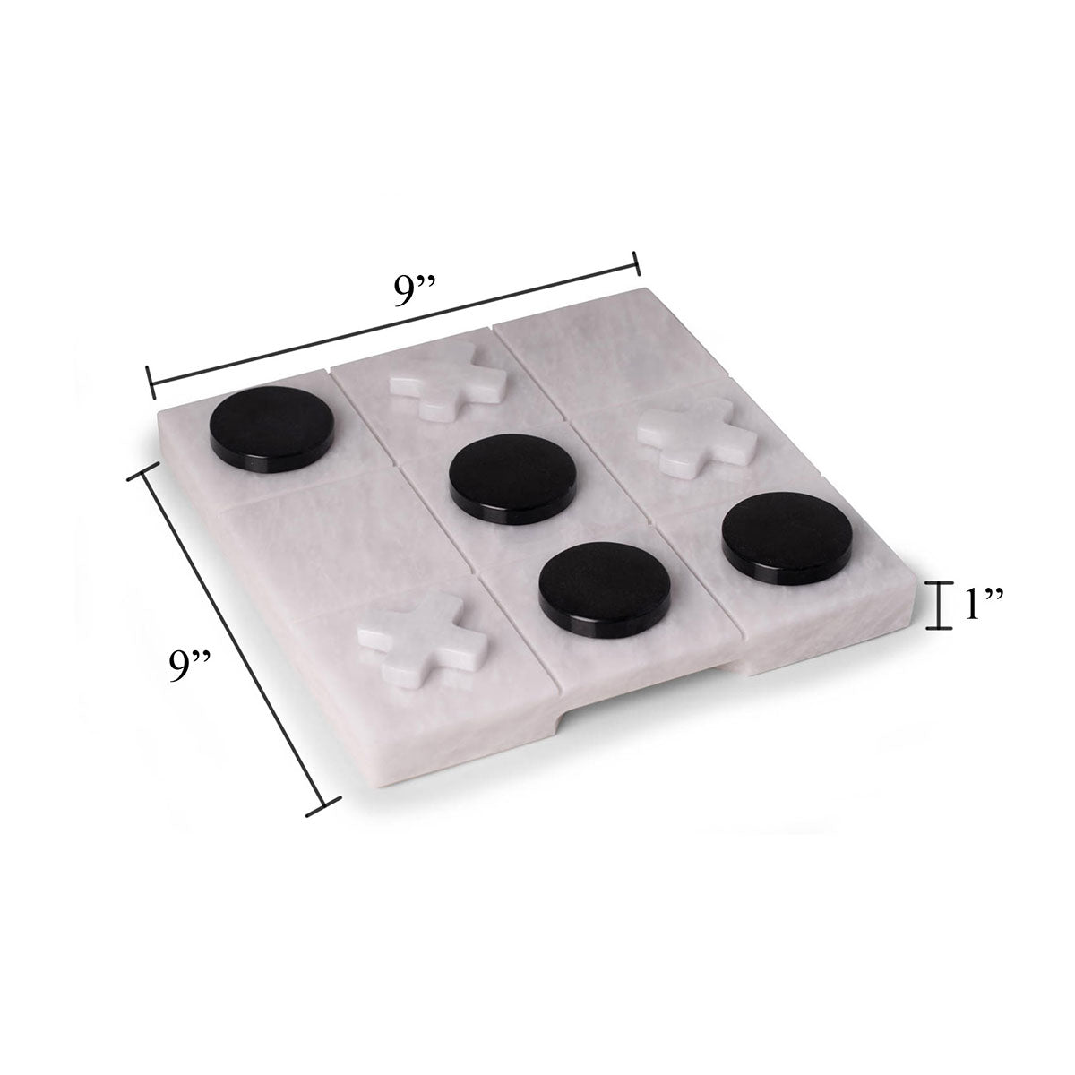 Marmor-Tic-Tac-Toe-Set