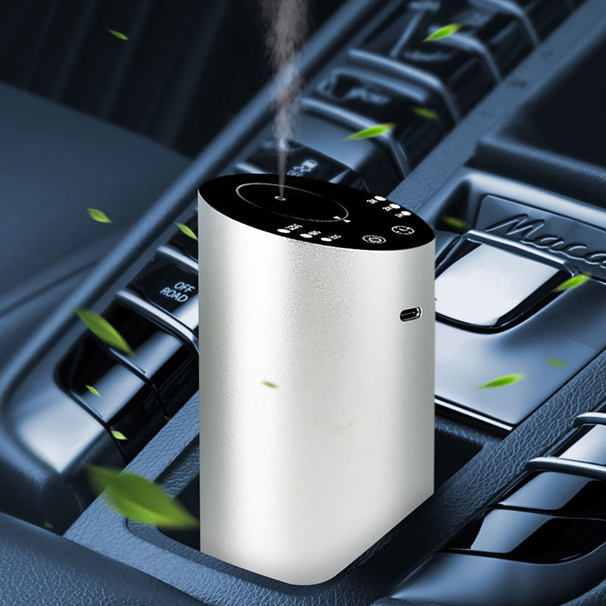 Difusor inalámbrico para portavasos de coche