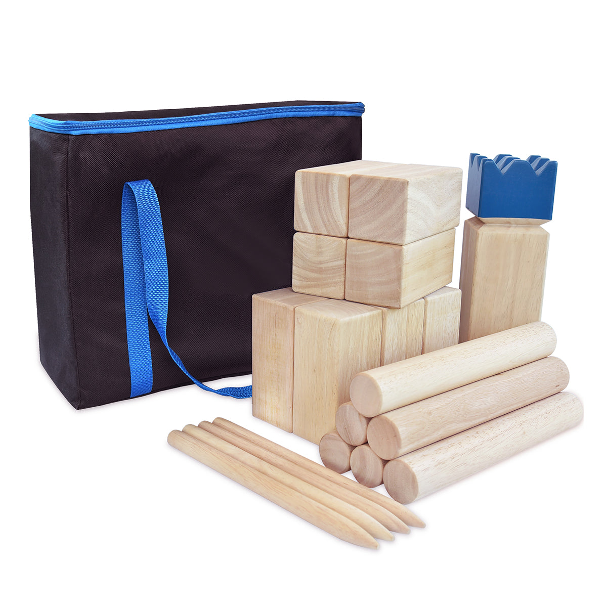 Houten Kubb-spel
