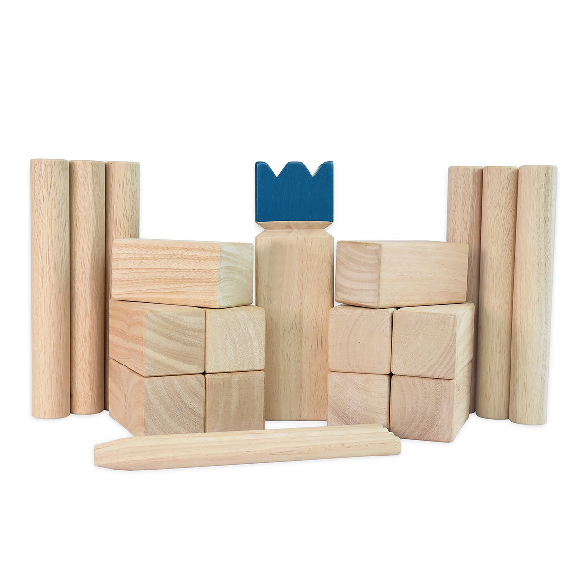 Houten Kubb-spel
