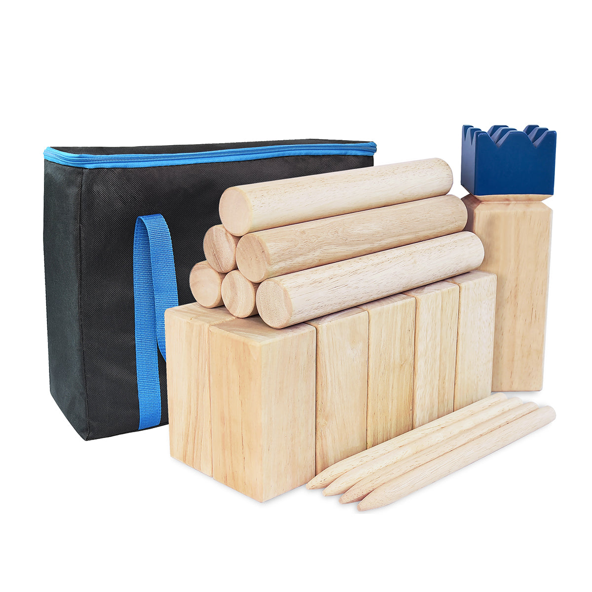 Juego de Kubb de madera