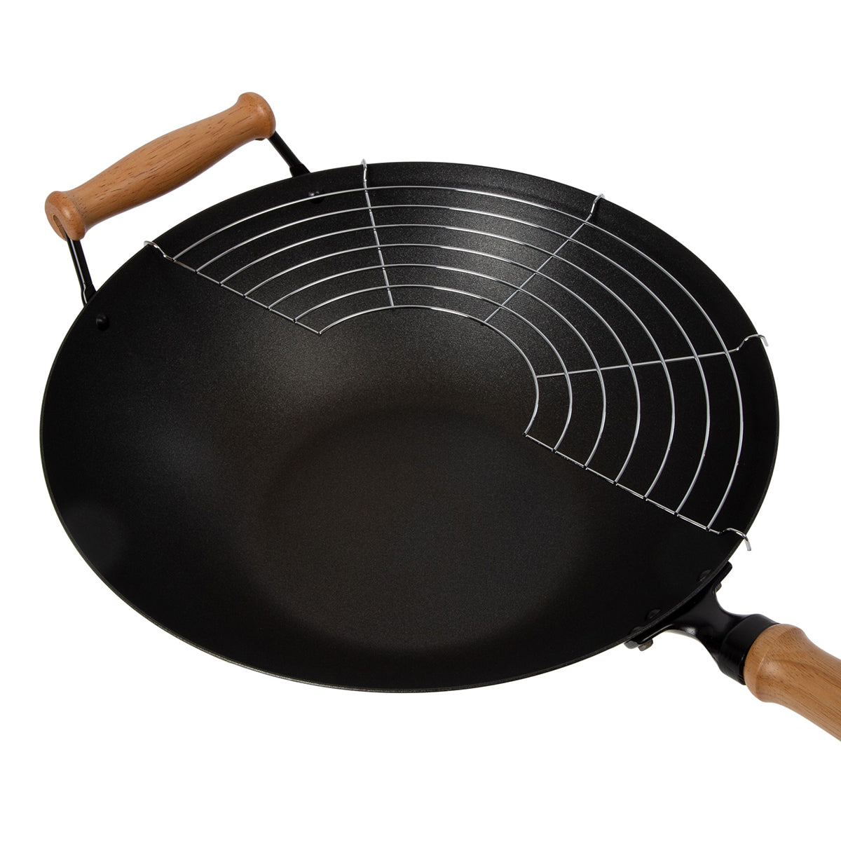 10-delige 14'' antiaanbak-wokset