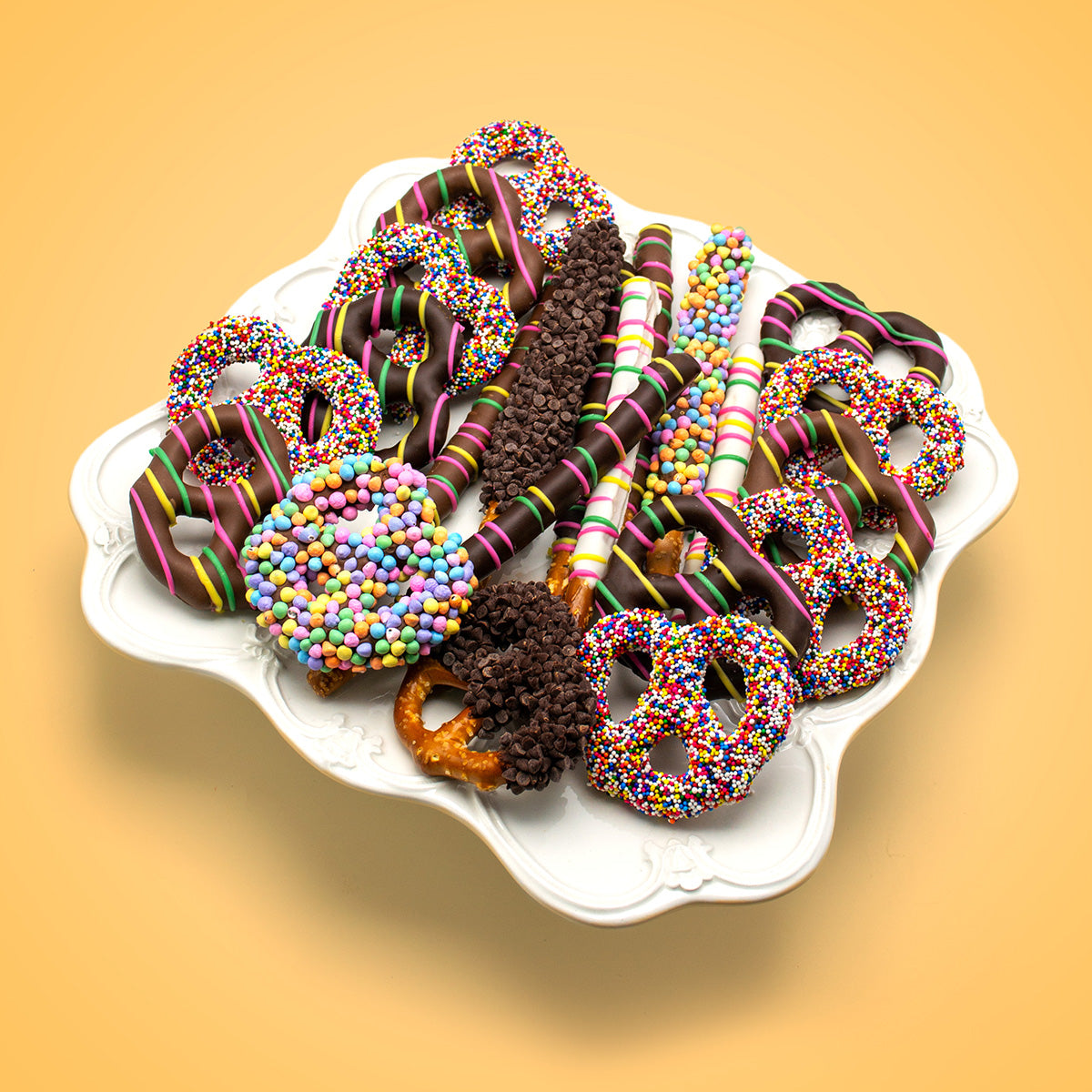 Pasión de Pretzel de Primavera de Ciruela Azucarada