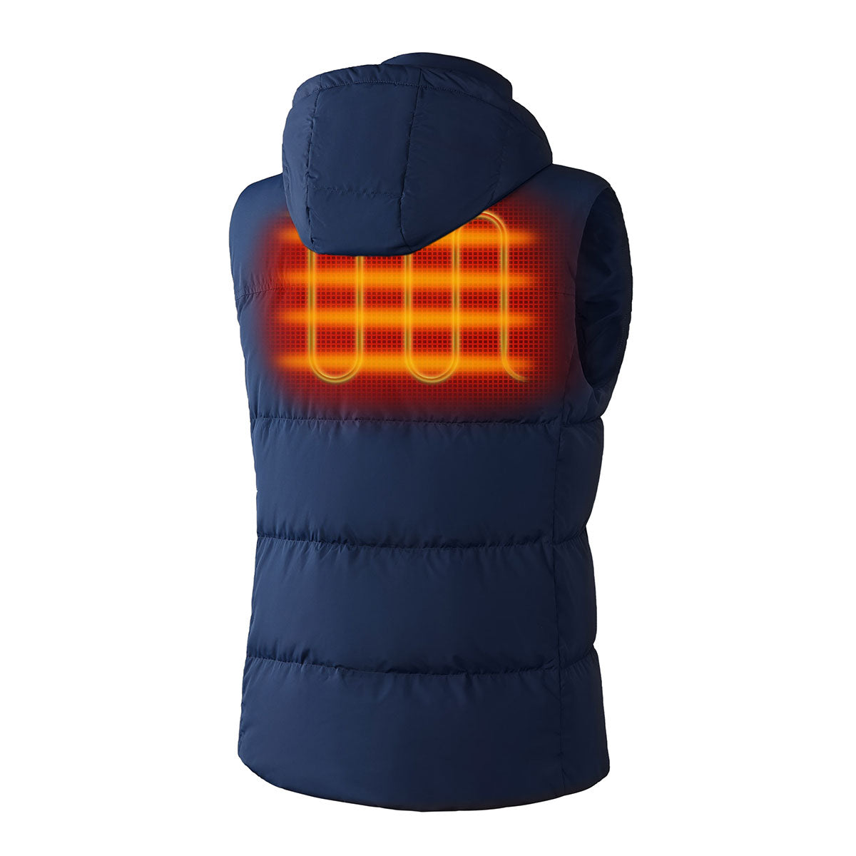 Chaleco térmico de plumón para hombre