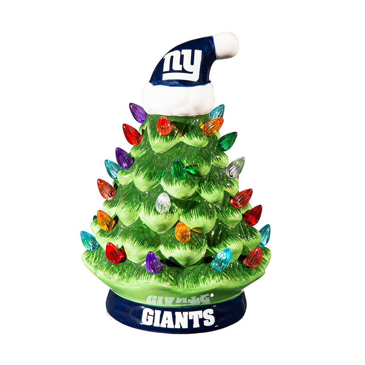 8-Inch LED Ceramic Christmas Tree Tabletop Decoration