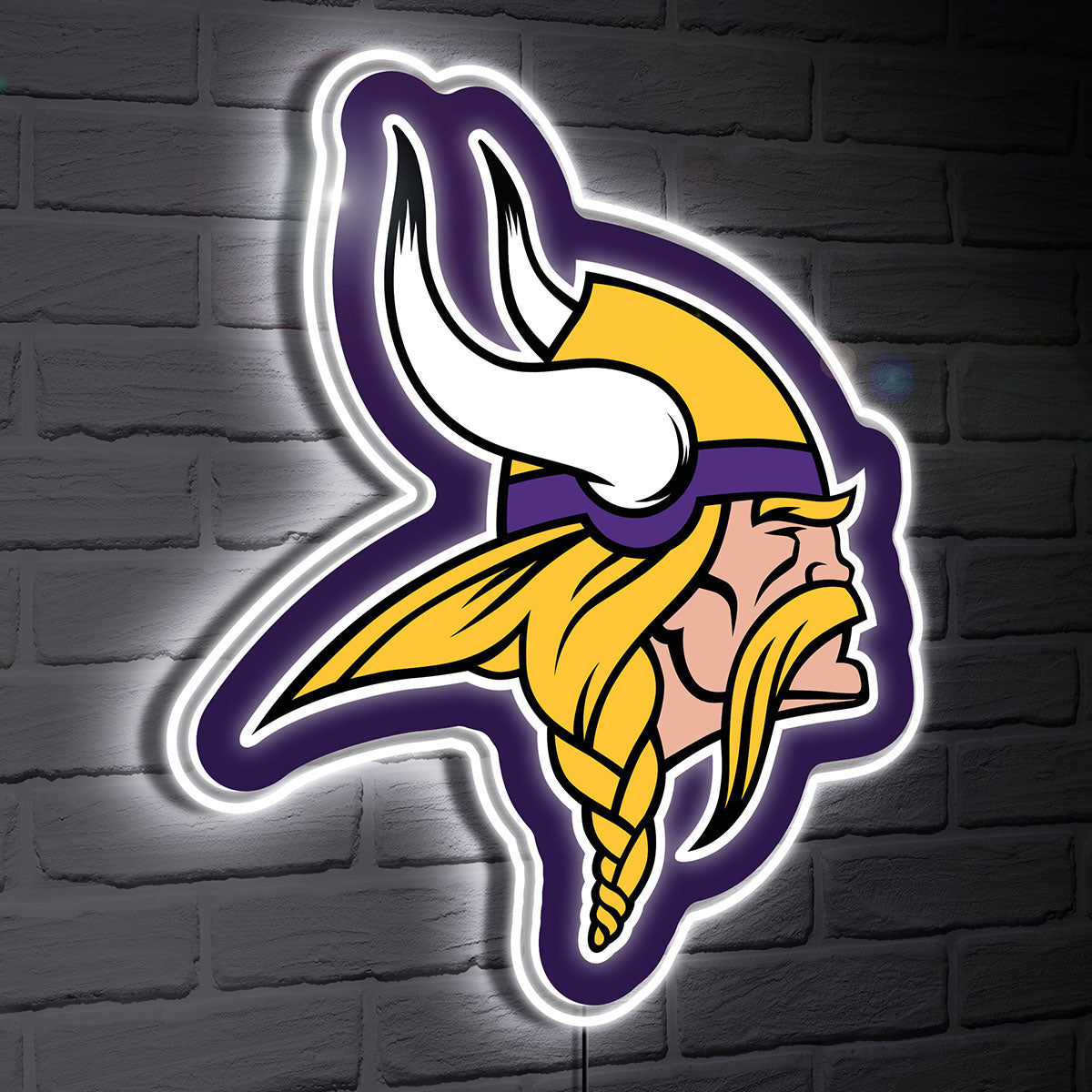 NFL Glazelite Wandschild