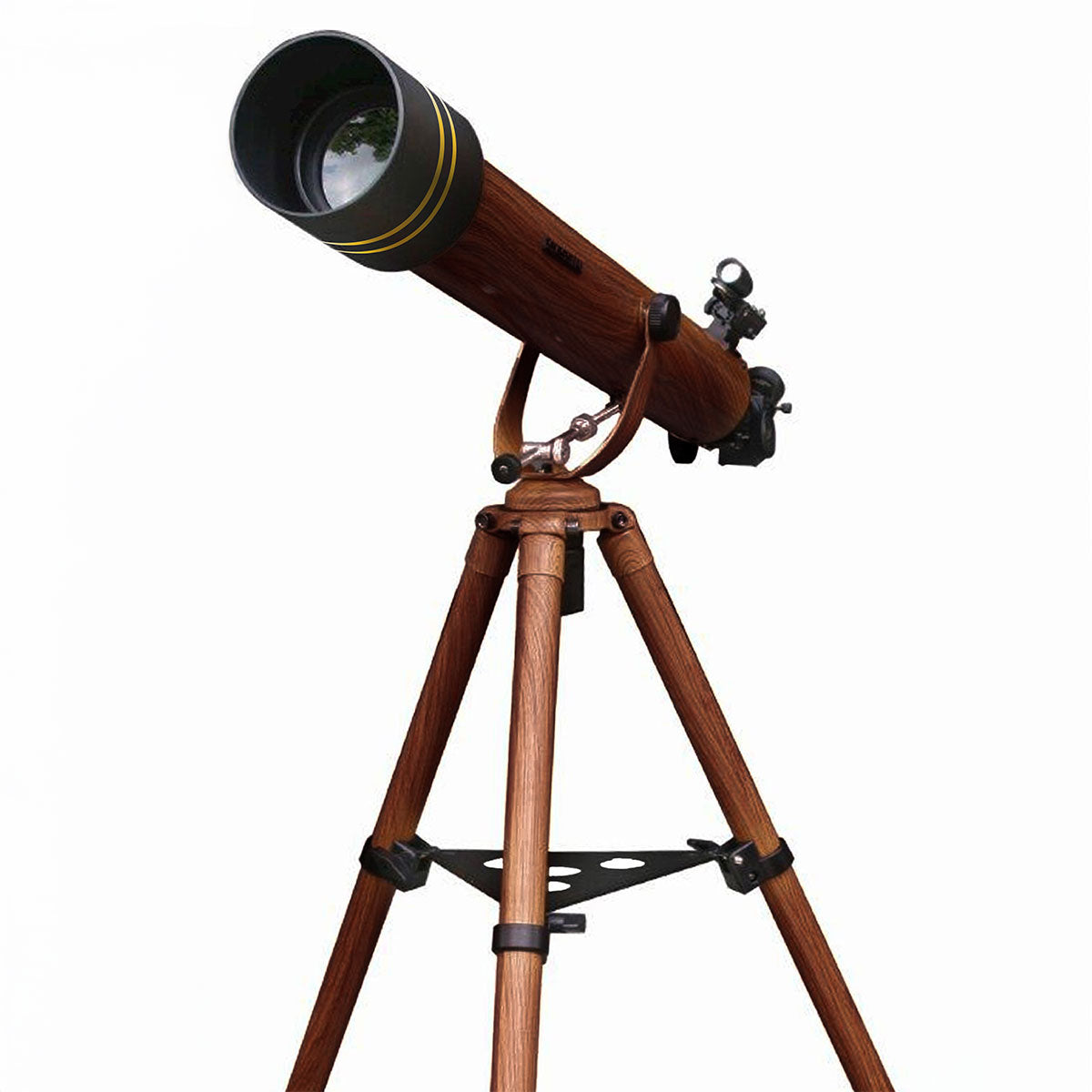 Tag-/Nachtsichtfernrohr in Holzoptik