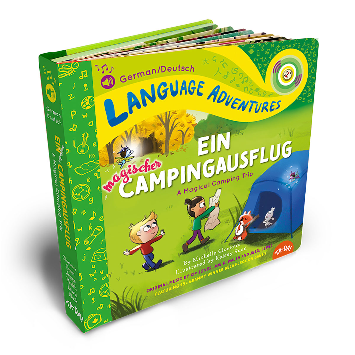 ¡TA-CHÁN! Set del Trío de Idiomas para Pequeños Viajeros