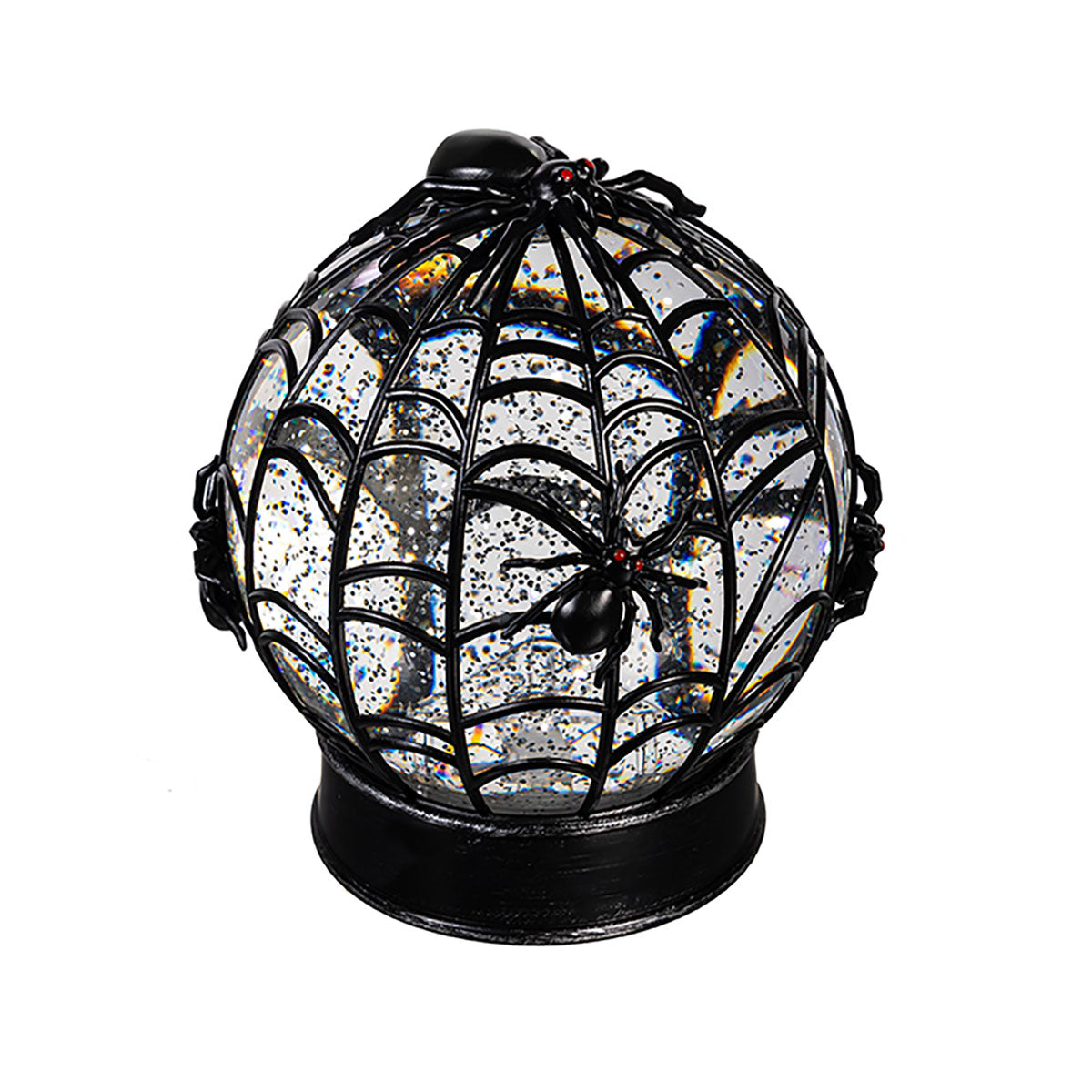 LED-Spinnennetz-Globus