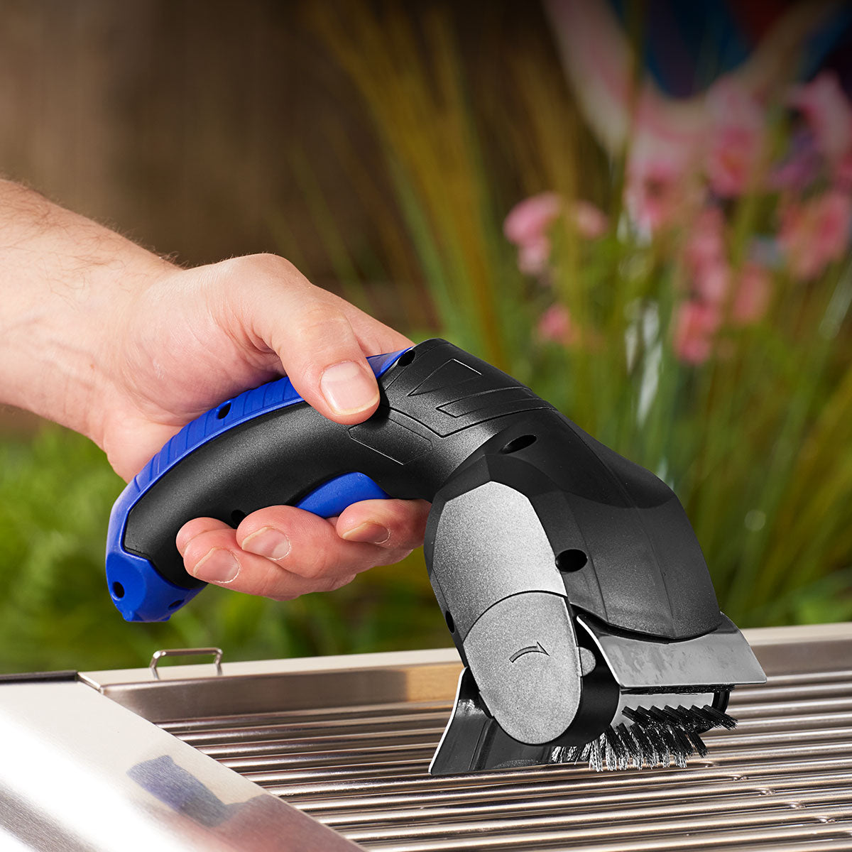 Cepillo eléctrico para limpiar parrillas