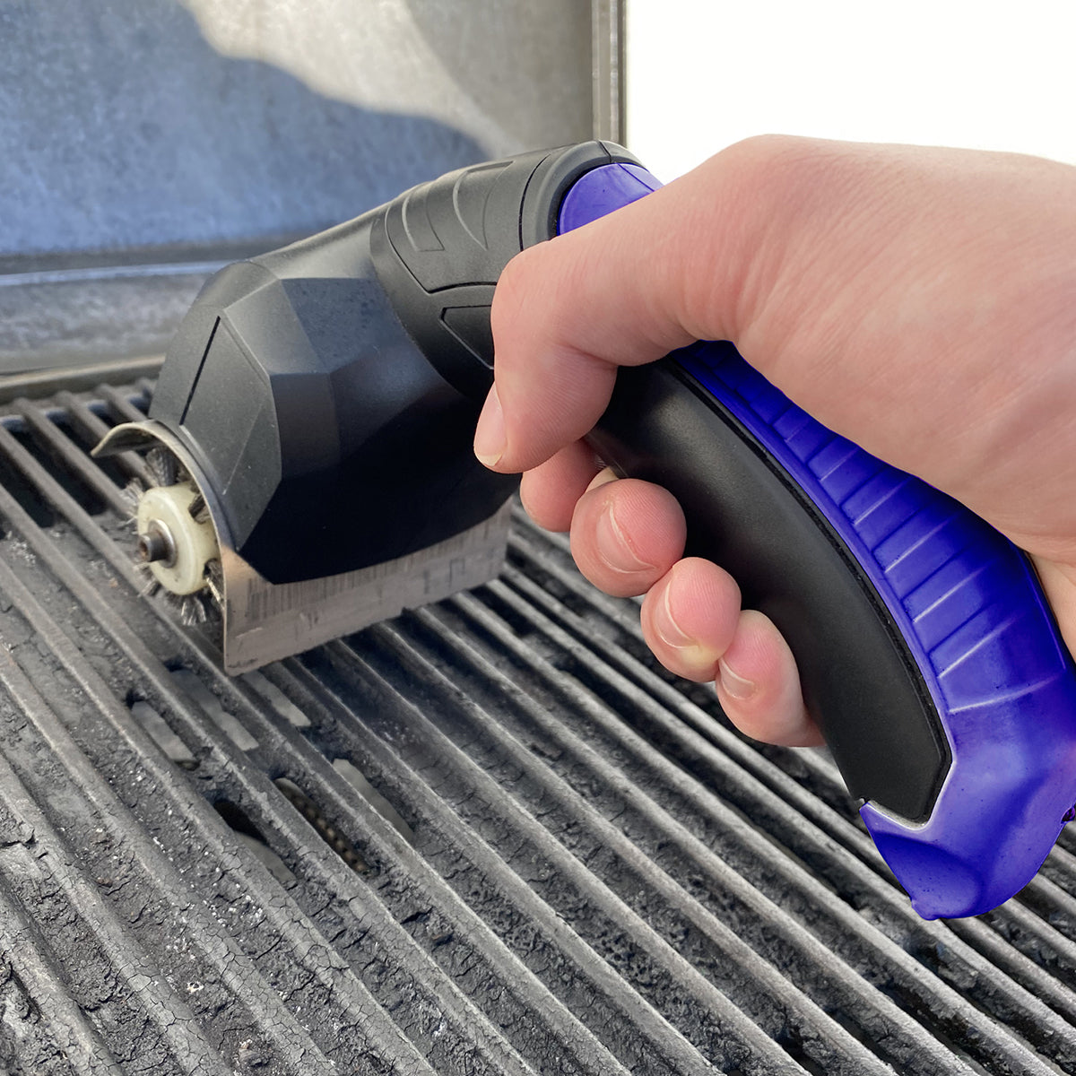 Cepillo eléctrico para limpiar parrillas