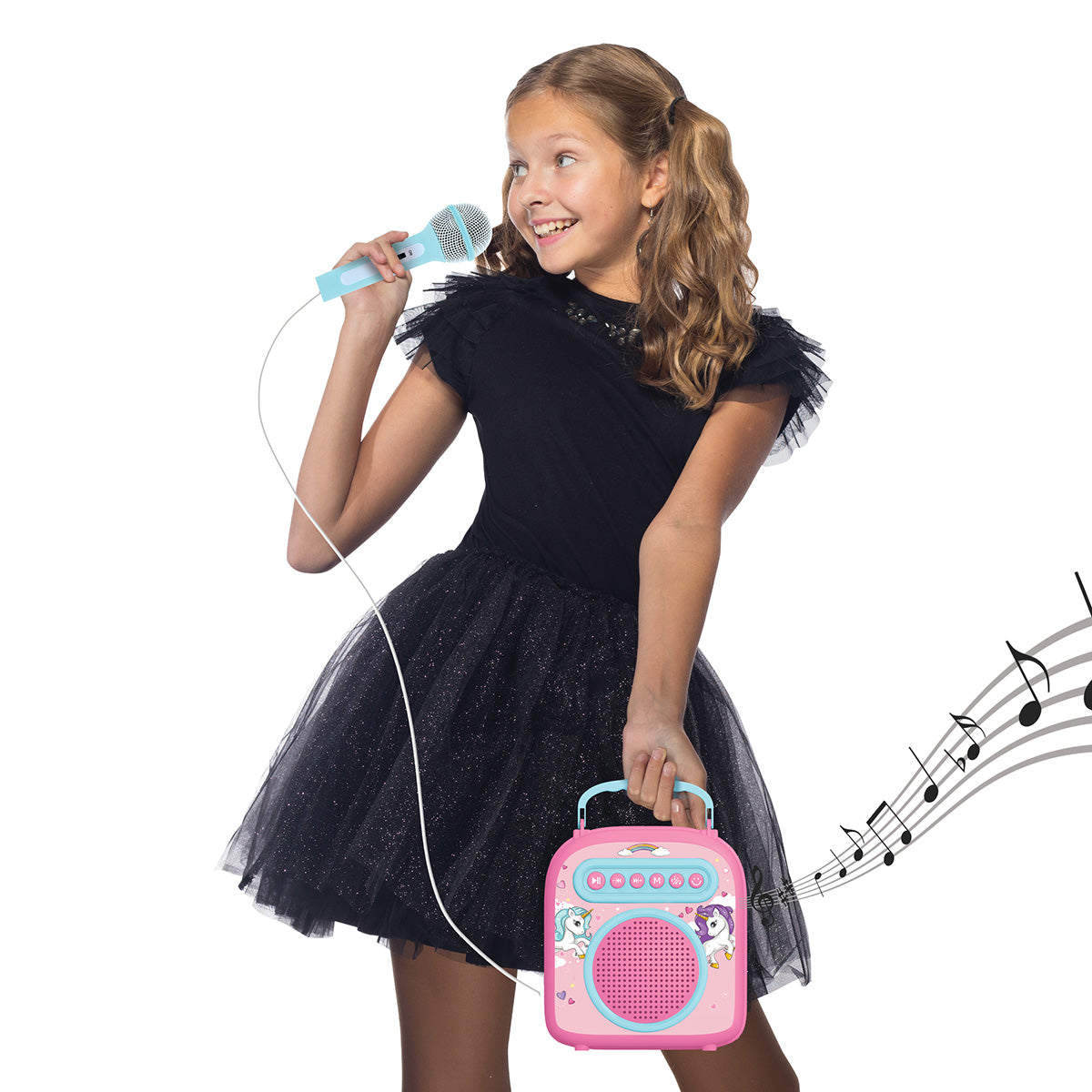 Einhorn-Bluetooth-Lautsprecher mit Mikrofon