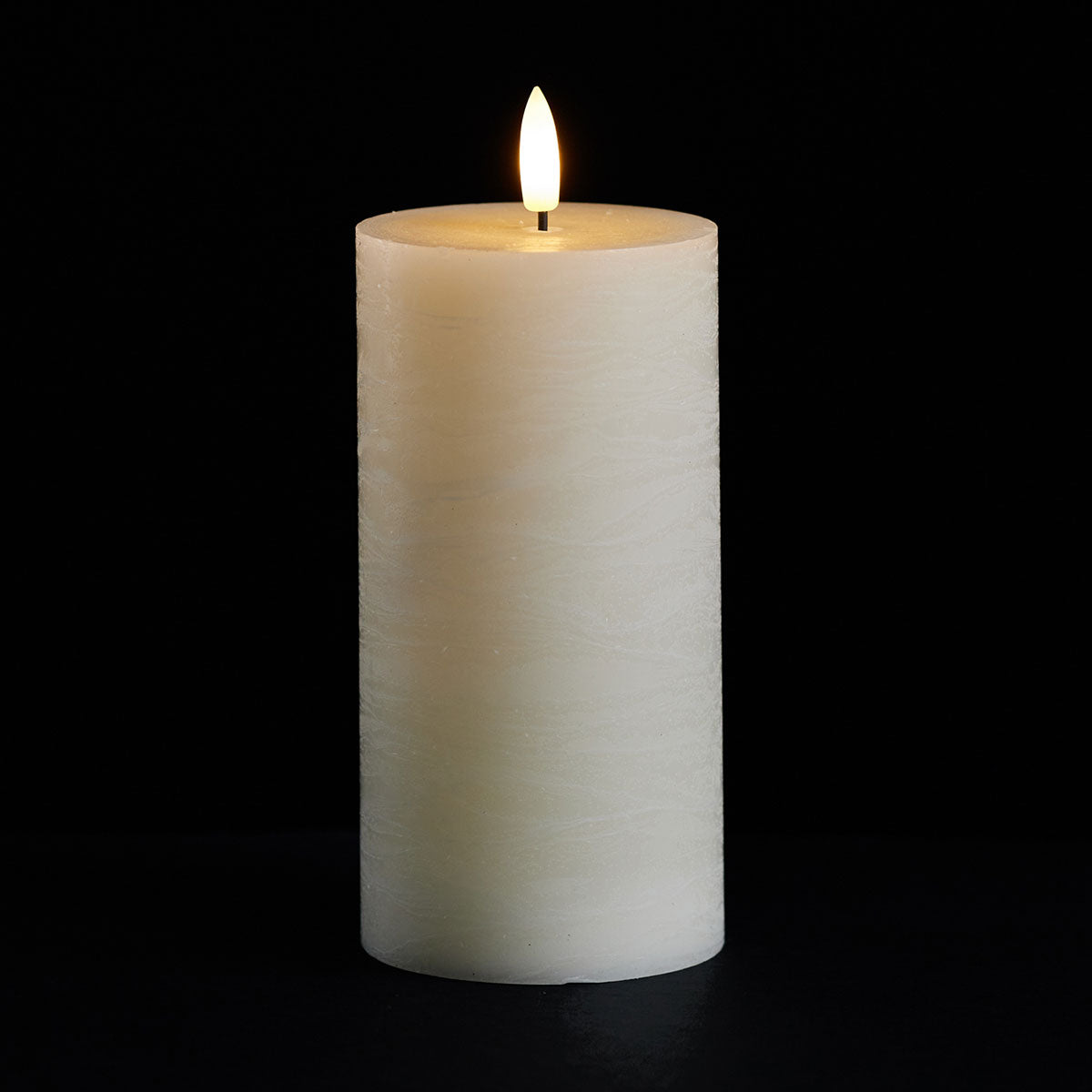 Vela de pilar sin llama