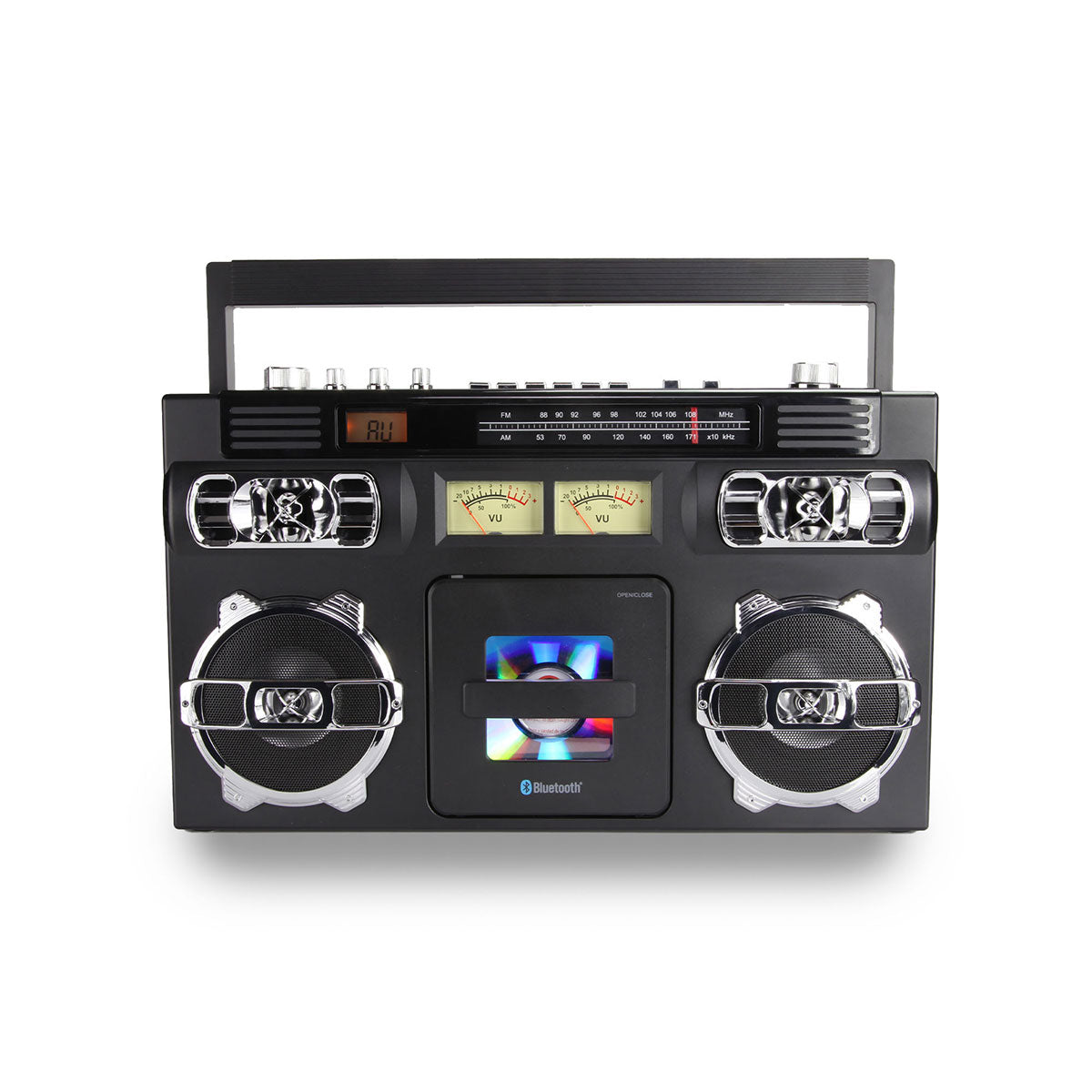 Retro-Tragbarer CD-Boombox