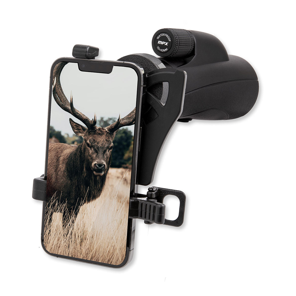 Monokular mit Smartphone-Adapter