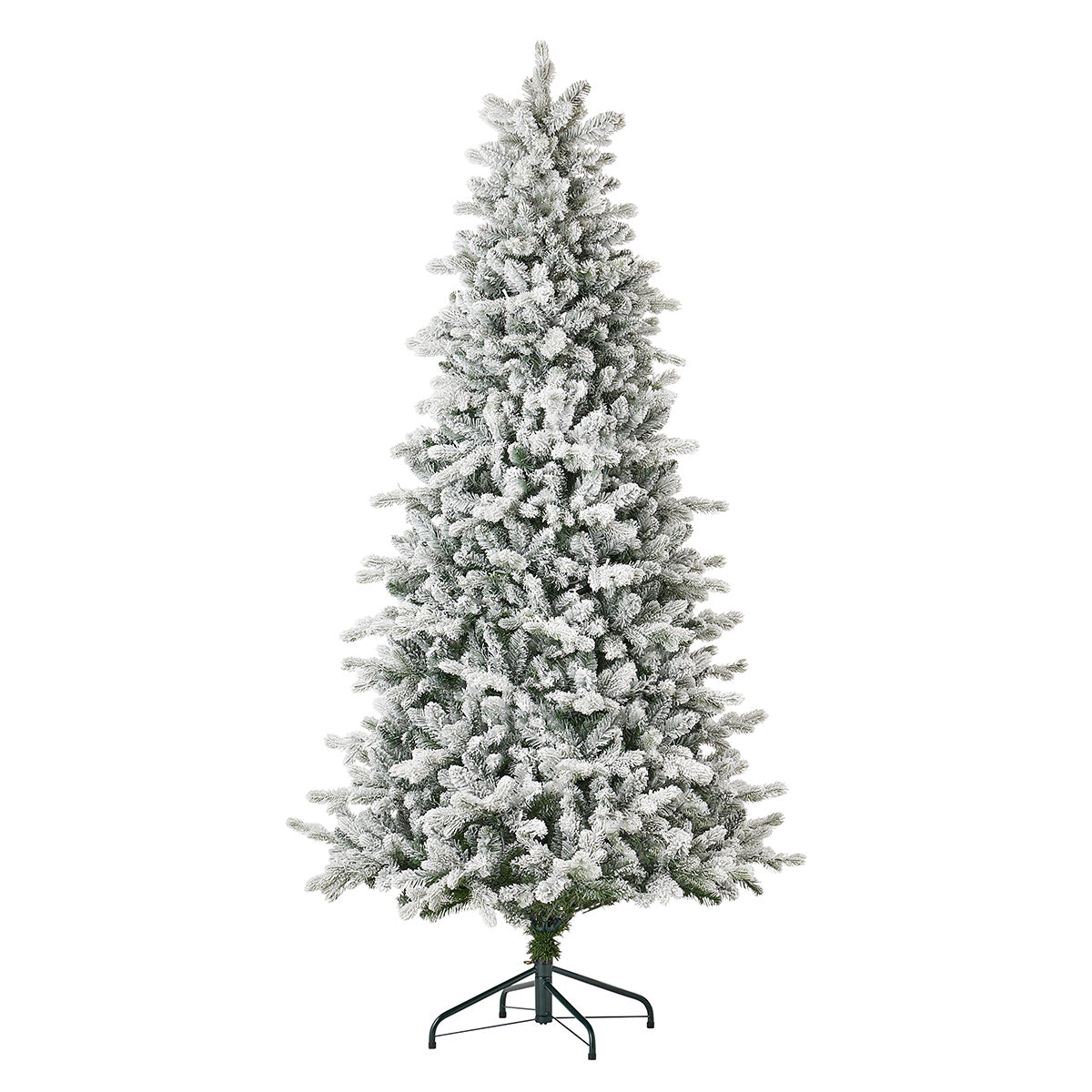 Beflockter Palmetto-Kiefer-Weihnachtsbaum