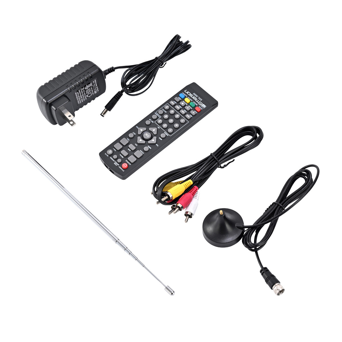 10,1'' Tragbarer Fernseher und DVD-Boombox