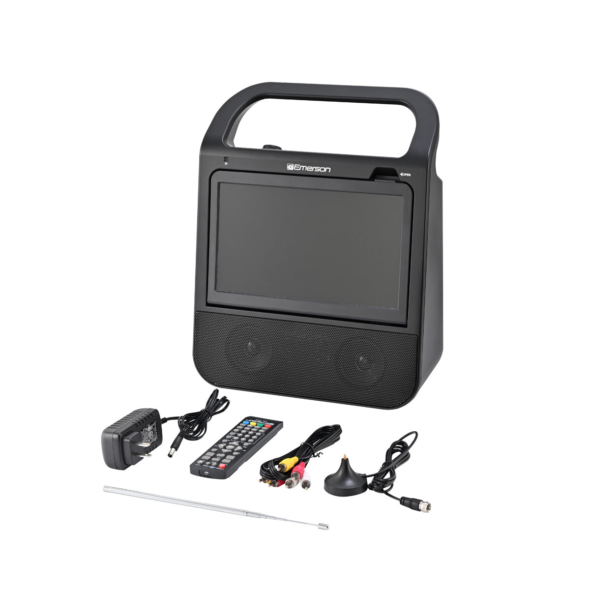 10,1'' Tragbarer Fernseher und DVD-Boombox