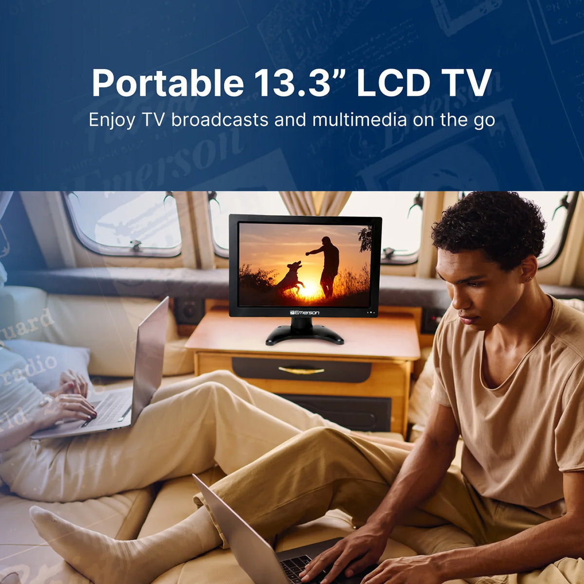 13,3'' Mobiler Digitalfernseher