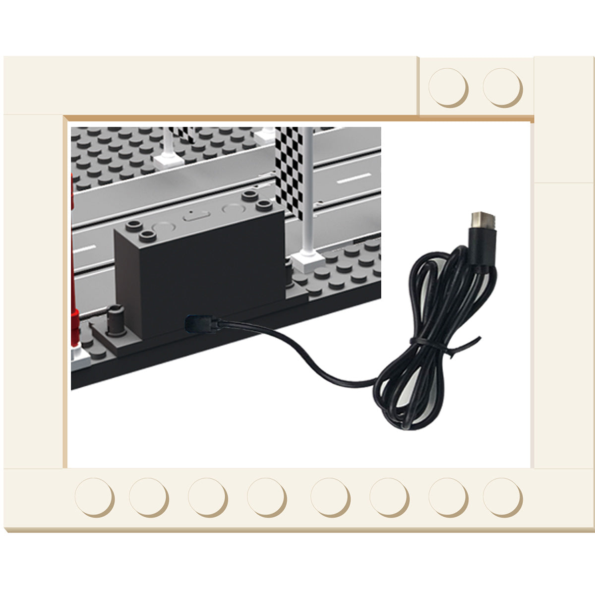 Set de carreras de micro coches de slot