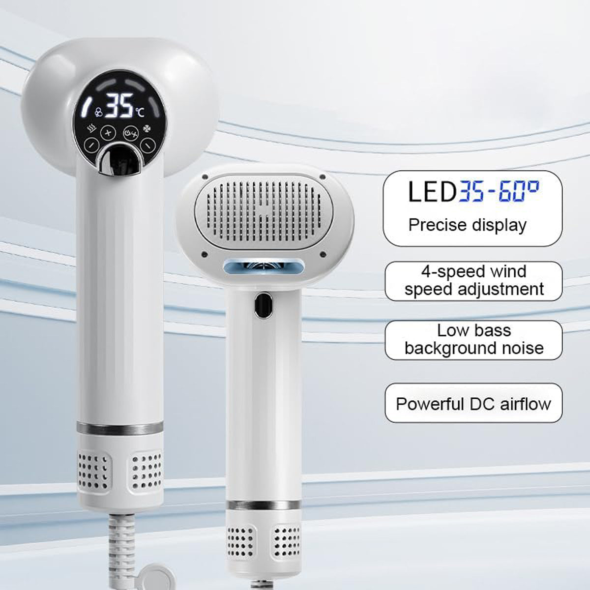 2-in-1 Pet Comb and Blow Dryer