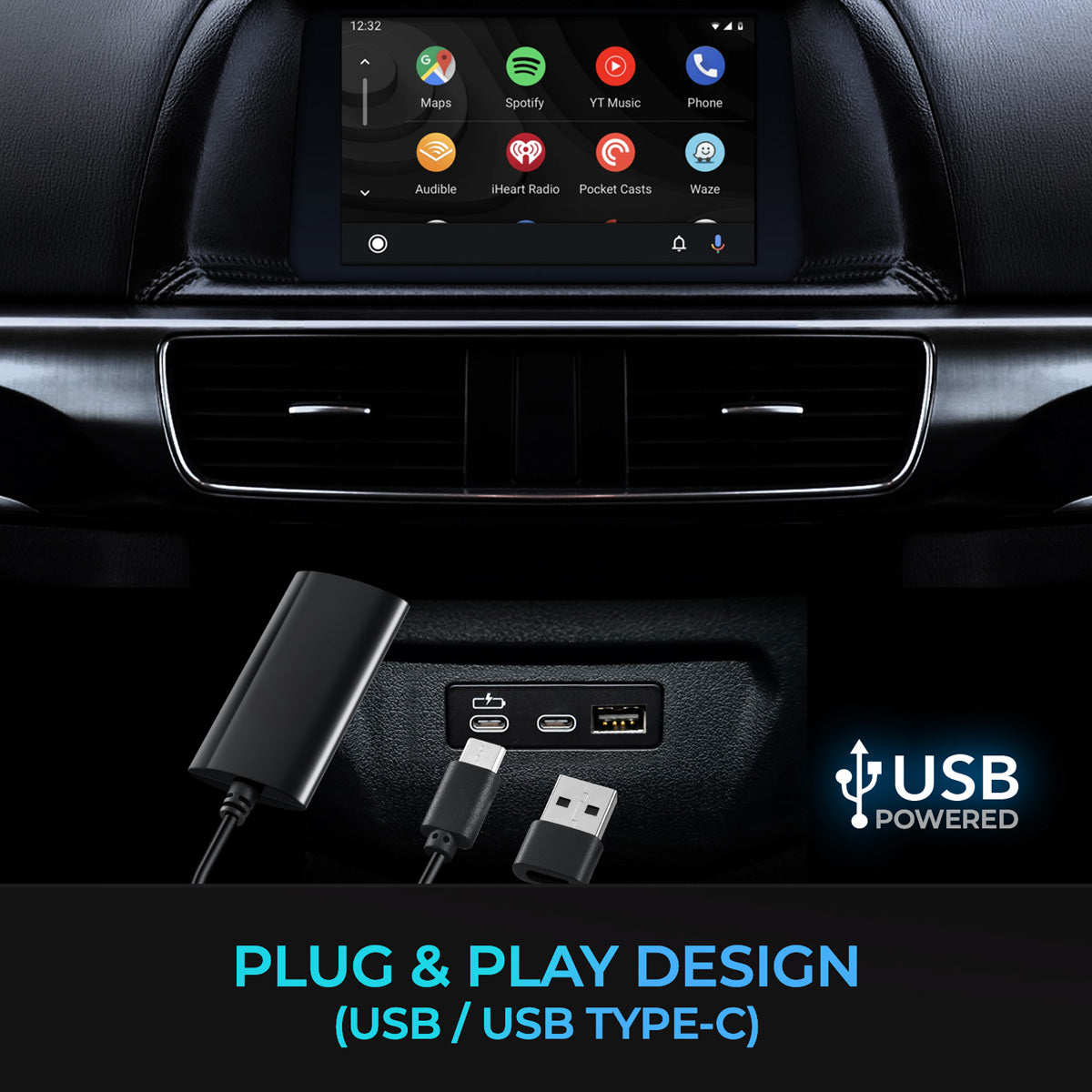 Wireless CarPlay USB Adapter