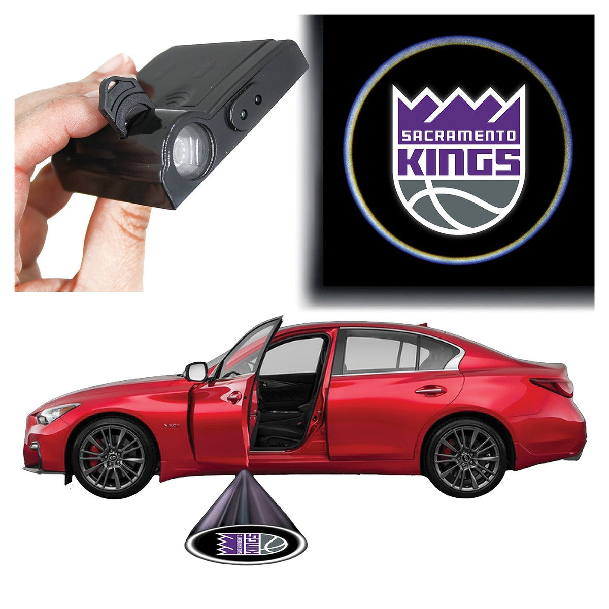 NBA Car Door Light