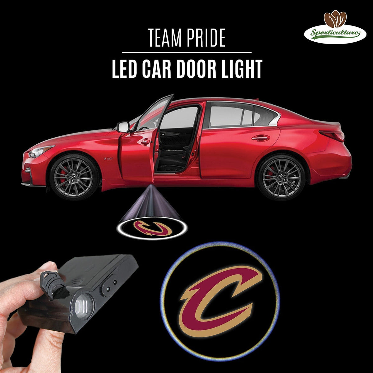 NBA Car Door Light