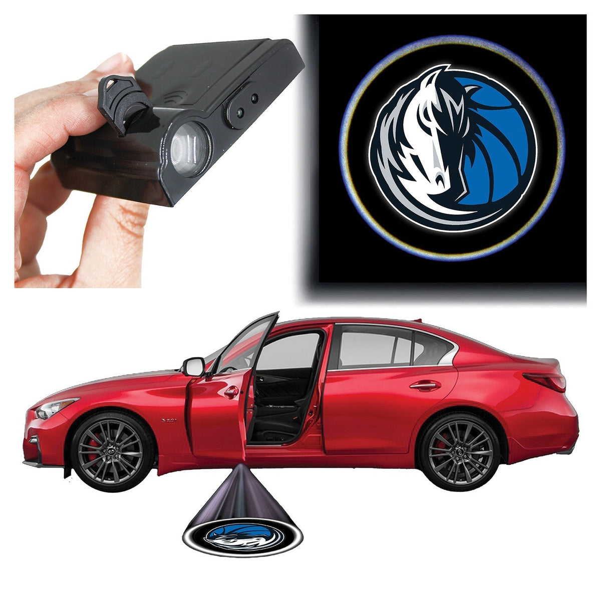 NBA Car Door Light