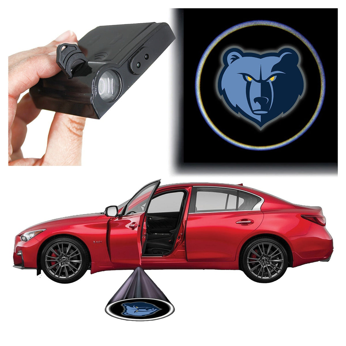NBA Car Door Light