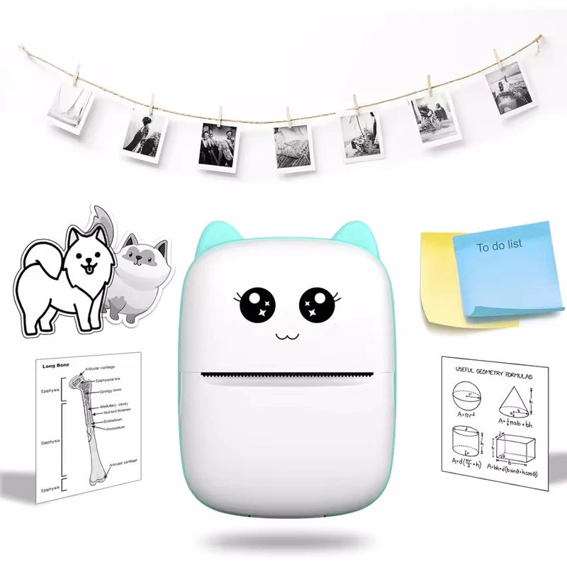 Mini Kabelloser Tragbarer Thermodrucker für Etiketten