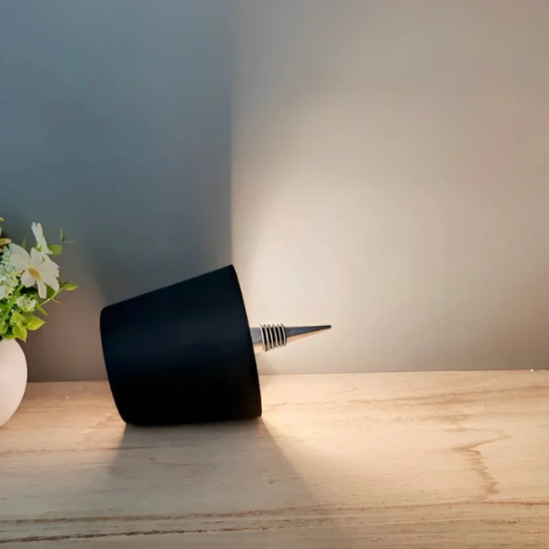 Wiederaufladbarer Flaschenlicht-Aufsatz mit 3-stufigem Touch-Dimmer für Wohn- & Außendekoration | Kabellose USB-C LED-Leuchte passend für Weinflaschen